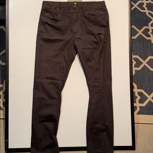 H&M black wax jean